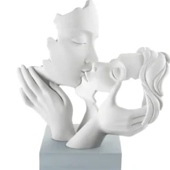 Soprammobili Moderni-Bongelli Preziosi scultura h34 coppia mani face carta da zucchero