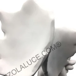 Soprammobili Moderni-Bongelli Preziosi scultura moderna volti face bianco argento