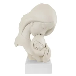 Soprammobili Moderni-Bongelli Preziosi soprammobile scultura nascita face nocciola