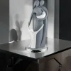 Soprammobili Moderni-Bongelli Preziosi statuetta soprammobile moderno famiglia grigio