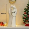 Presepi Di Natale-Bongelli Preziosi statuina 26cm presepe di natale moderno natività nocciola
