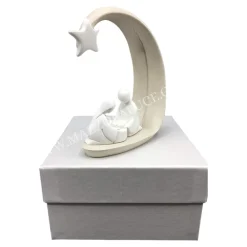 Presepi Di Natale-Bongelli Preziosi statuina presepe h13 moderno di natale nocciola