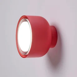 Applique Da Parete-Vivida International Bottone vivida magenta applique lampada da parete soffitto