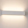 Applique Da Parete-Linea Light Box applique led up&down moderna bianca 28w 4000k
