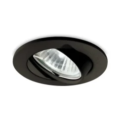 Faretti Da Incasso-Ideal Lux Box 3 swing fi faretti nero da incasso per cartongesso orientabili rotondi