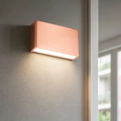 Applique Da Parete-Linea Light Box w1 rame led 5w 3000k mono emissione applique