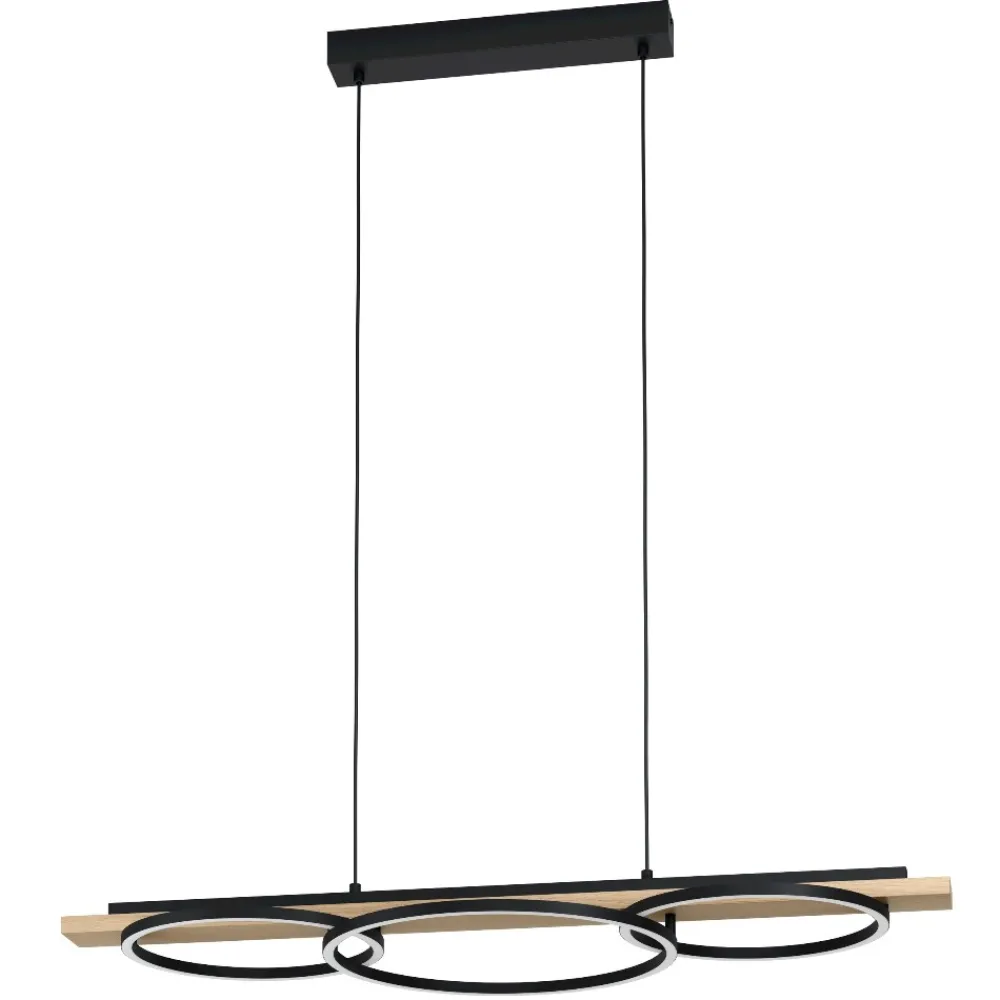 Lampadari Cucina-Eglo Boyal lampadario da cucina moderno led 3000k dimmerabile
