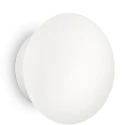 Applique Da Esterno-Ideal Lux Bubble ap2 applique da esterno design moderno bianco ip54