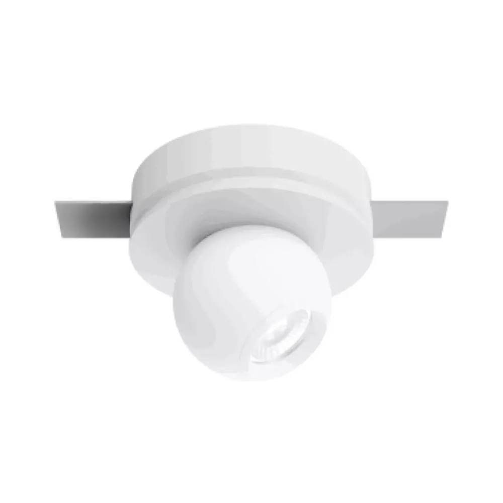 Faretti Da Incasso-Linea Light Bubble faretto bianco da incasso ottica 34 led 6w 3000k