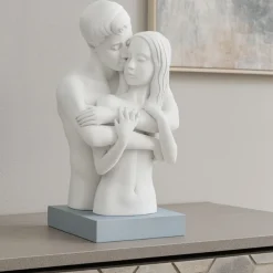Soprammobili Moderni-Bongelli Preziosi Busto coppia sentimenti carta da zucchero