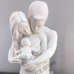 Soprammobili Moderni-Bongelli Preziosi Busto famiglia soprammobile moderno