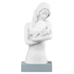 Soprammobili Moderni-Bongelli Preziosi Busto maternita sentimenti bianco carta da zucchero