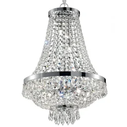 Lampadari Moderni-Ideal Lux Caesar sp9 lampadario di cristallo