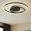 Plafoniere Moderne-Eglo Calagrano z plafoniera moderna rotonda led rgb da 2700k a 6500k smart