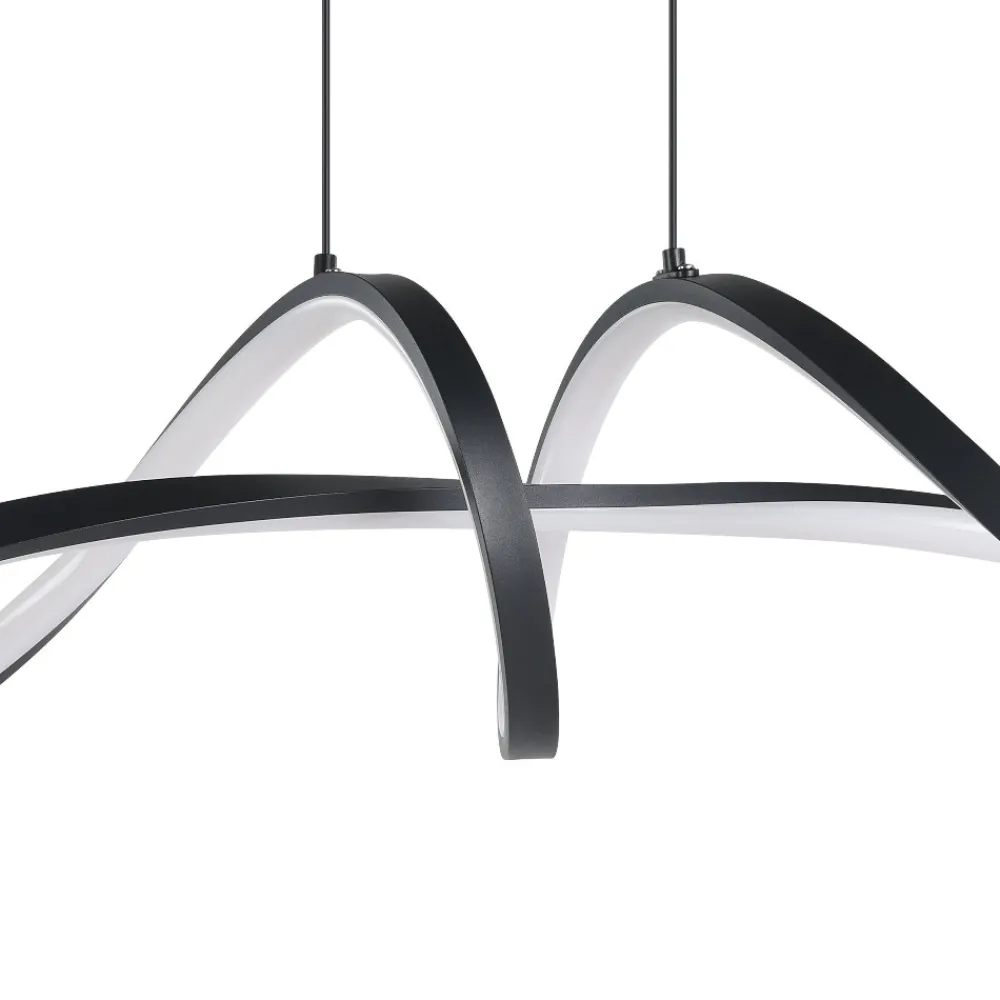 Lampadari Cucina-Eglo Calarossa z lampadario da cucina design originale led rgb 2700k a 6500k