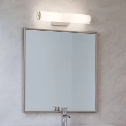 Applique Da Bagno-Ideal Lux Camerino ap2 applique specchio da bagno vetro bianco