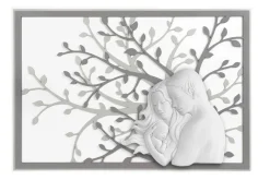 Capezzali-Bongelli Preziosi Capezzale sacra famiglia 70x48 grigio