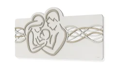 Capezzali-Selezionato da Mazzolaluce Capezzale capoletto sacra famiglia 120x60 moderna bianco rovere