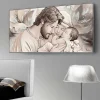 Capezzali-Selezionato da Mazzolaluce Capezzale capoletto sacra famiglia classica dipinto 140x70