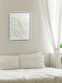 Capezzali-Bongelli Preziosi Capezzale capoletto sacra famiglia rovere 30x38