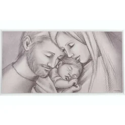 Capezzali-Bongelli Preziosi Capezzale moderno sacra famiglia 80x43
