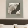 Capezzali-Bongelli Preziosi Capezzale moderno maternita 60x60 grigio