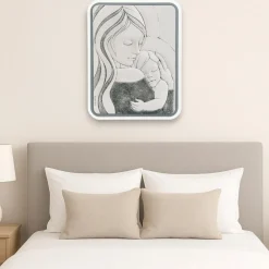 Capezzali-Bongelli Preziosi Capezzale moderno maternita grigio 45x58