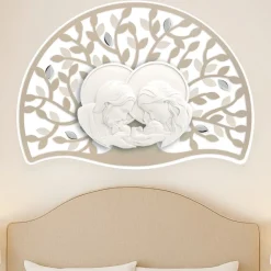 Capezzali-Bongelli Preziosi Capezzale moderno nocciola sacra famiglia 90x65