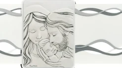 Capezzali-Bongelli Preziosi Capezzale moderno sacra famiglia grigio 70x34