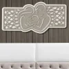 Capezzali-Selezionato da Mazzolaluce Capezzale moderno sacra famiglia 120x60 grigio tortora bianco