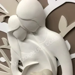 Capezzali-Bongelli Preziosi Capezzale moderno 70x48 sacra famiglia nocciola