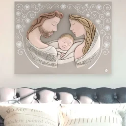 Capezzali-Selezionato da Mazzolaluce Capezzale sacra famiglia moderna 45x34 capoletto per camera da letto