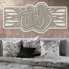 Capezzali-Selezionato da Mazzolaluce Capezzale sacra famiglia moderna 120x60 bianco tortora grigio