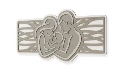 Capezzali-Selezionato da Mazzolaluce Capezzale sacra famiglia moderna 120x60 bianco tortora grigio