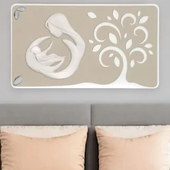 Capezzali-Bongelli Preziosi Capezzale sacra famiglia nocciola 105x60 moderno
