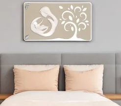 Capezzali-Bongelli Preziosi Capezzale sacra famiglia nocciola 105x60 moderno