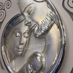 Capezzali-Selezionato da Mazzolaluce Capezzale sacra famiglia 80x40 argento avorio albero della vita tortora
