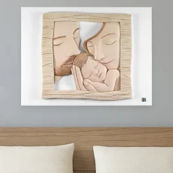 Capezzali-Selezionato da Mazzolaluce Capezzale 45x35 sacra famiglia colorata quadretto capoletto