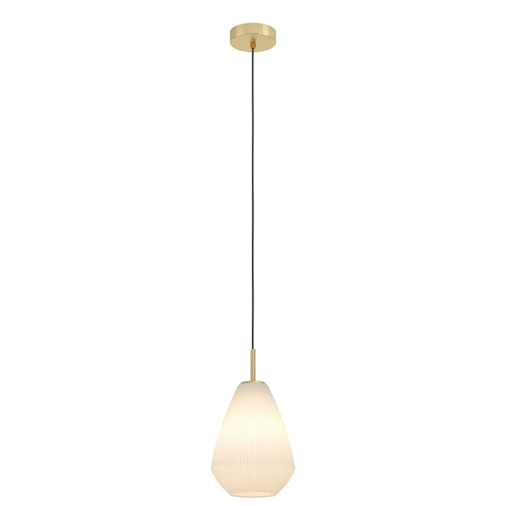 Lampade A Sospensione-Eglo Caprarola lampada a sospensione per isola cucina