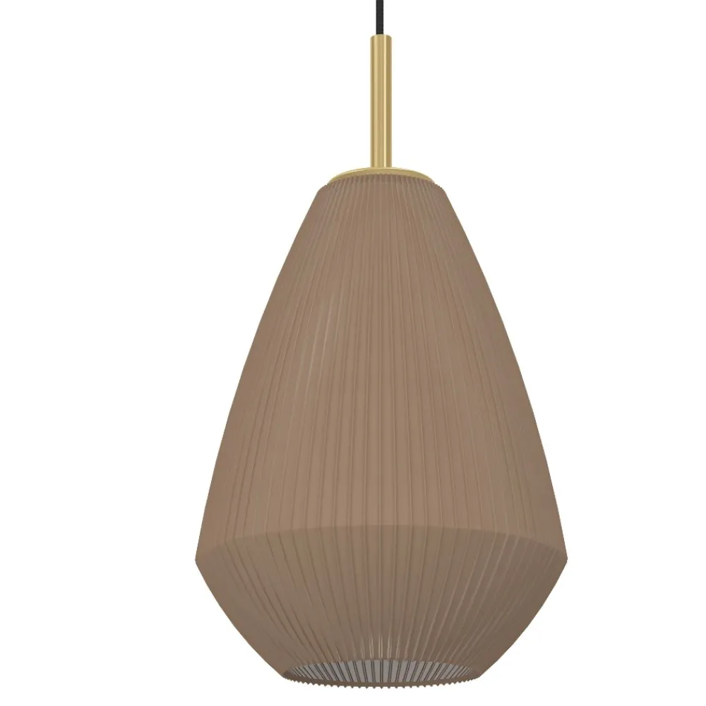 Lampadari Cucina-Eglo Caprarola lampadario da cucina in vetro satinato