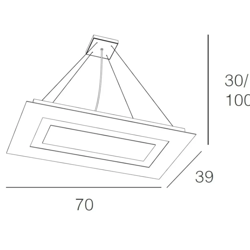 Lampadari Moderni-Top Light Carpet toplight lampadario moderno sabbia per soggiorno