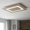 Plafoniere Moderne-Top Light Carpet toplight plafoniera led 91w sabbia design moderna