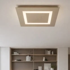 Plafoniere Moderne-Top Light Carpet plafoniera moderna led 62w sabbia