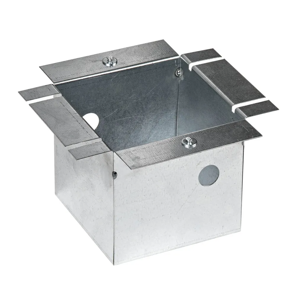 Accessori-Selezionato da Mazzolaluce Cassaforma in metallo per faretti in gesso mt6