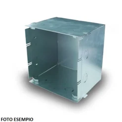 Accessori-Selezionato da Mazzolaluce Cassaforma in metallo per incasso su muratura o laterizio cod. 023.477