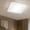 Plafoniere Moderne-Ideal Lux Celine pl4 plafoniera per camera da letto quadrata luminosa quadrata 49cm