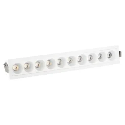Faretti Da Incasso-IsyLuce Cestello faretti bianchi da incasso led 20w 3000k exacta
