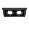 Faretti Da Incasso-Maytoni Cestello faretto da incasso soffitto nero metal modern
