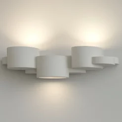 Applique Da Parete-Sforzin Illuminazione Chio sforzin applique di gesso design moderna bianca