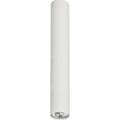Faretti Da Soffitto-Selezionato da Mazzolaluce Cilindro da soffitto faretto bianco metallo 40cm